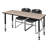 Kee Height Adjustable Training Table-73412721-73412717