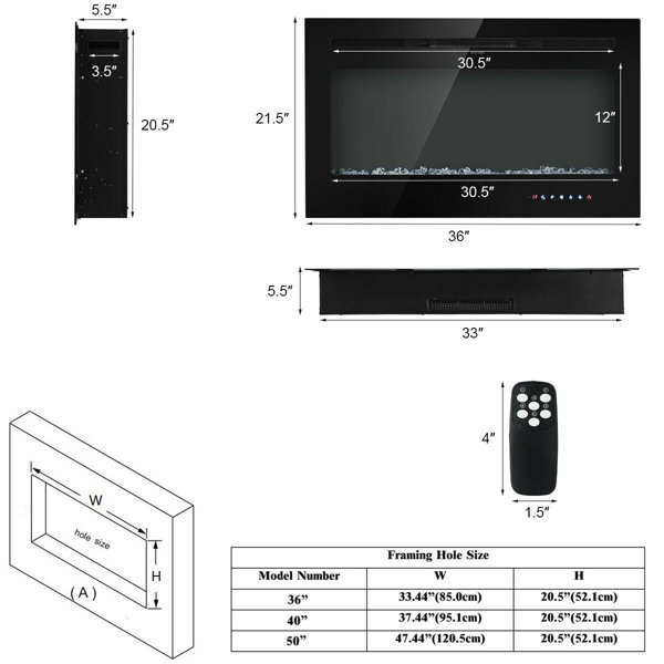 Dimensions du produit