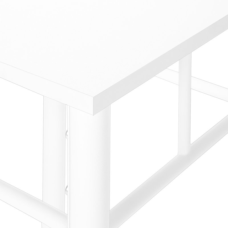 Table d'appoint, Blanc