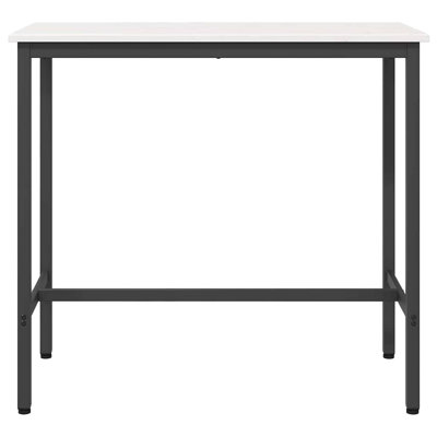Metal Base Dining Table