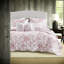 Ensemble de literie réversible pour très grand lit, doux chalet floral en polyester