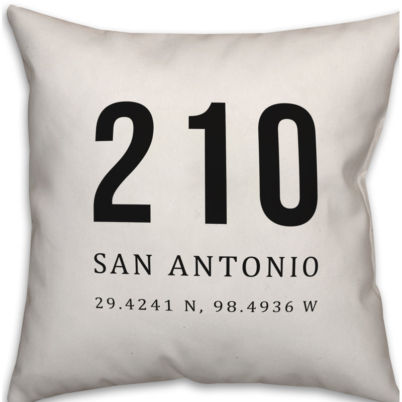 Outdoor Reversible Throw Pillow