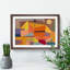 Joyful Mountain Landscape by Paul Klee - Picture Frame Painting-62758504-62758507