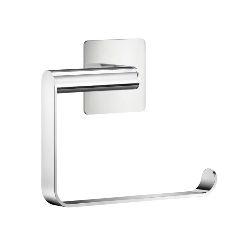 Porte-papier hygiénique auto-adhésif , Chrome poli
