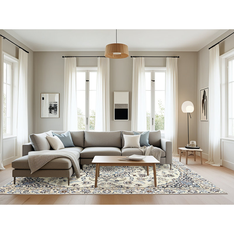 Oriental Indoor Rug, Rectangle 8' x 12'