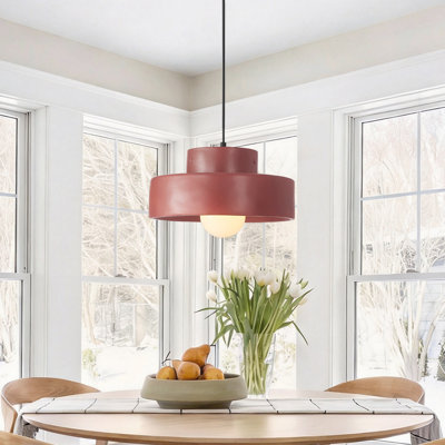 Mid-century Modern Resin Pendant Light 