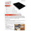 True Induction TI-1B 12-inch Single Burner Black Ceramic-Glass Induction Cooktop 1750W 858UL Cert.