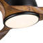 Ventilateur de plafond d'intérieur de 52 pouces avec lumière DEL-1597341496