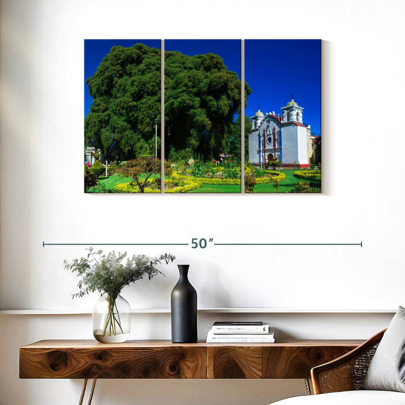 Adella Mexico's El Tule Tree, 24" H x 38" W