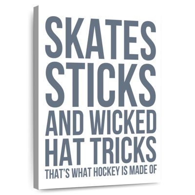 What Hockey Is Made Of