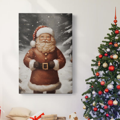 Art des Fêtes de Noël - Toile tendue avec châssis - Série 2-XIII
