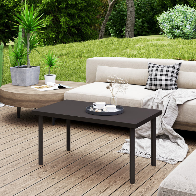 Rectangular 46Cm L Outdoor Coffee Table