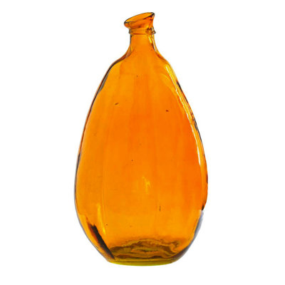 Grand vase en verre recyclé artisanal Frary