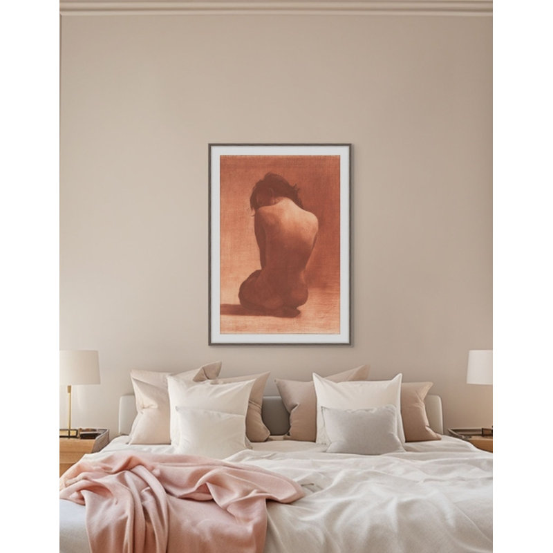 La Femme Rouge 1 Print, 41.25" H x 30.25" W