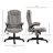 High Back Vibration Massage Office Chair with 6 Vibration Points, Heated Reclining with Remote-330646830-318800398