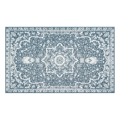 My Magic Carpet  Blue Washable Rug