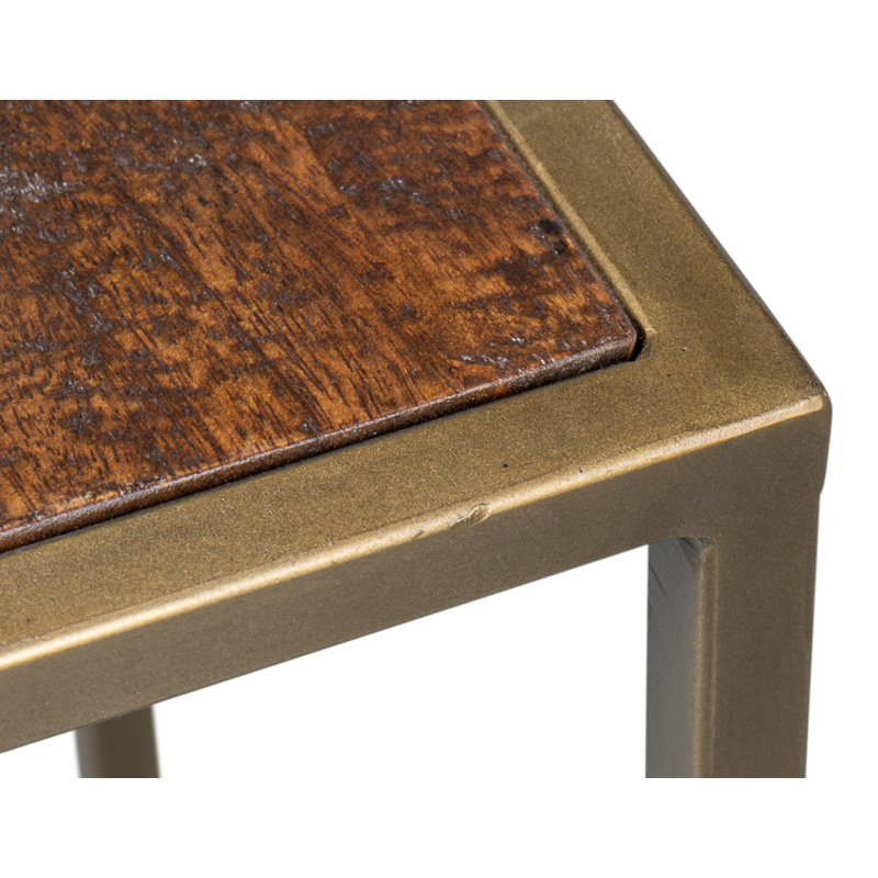 Pablon Solid Wood End Table