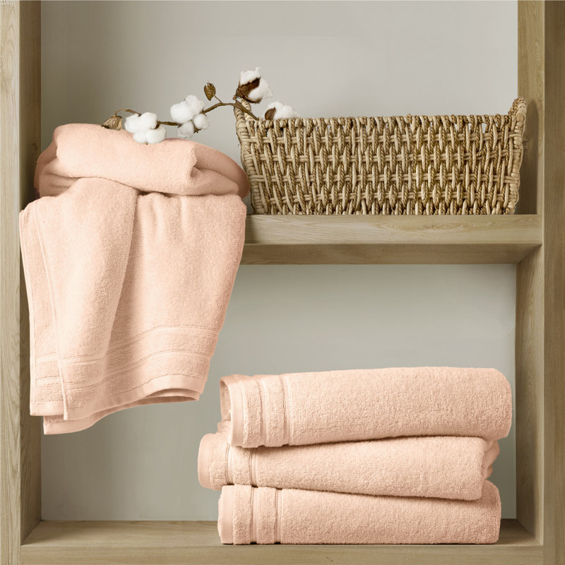 400 GSM Essential Bundle Seafoam 100% Cotton Quick Dry Super Soft 4-Piece Towel Set, Seafoam, Bath Sheets - 4 Pack