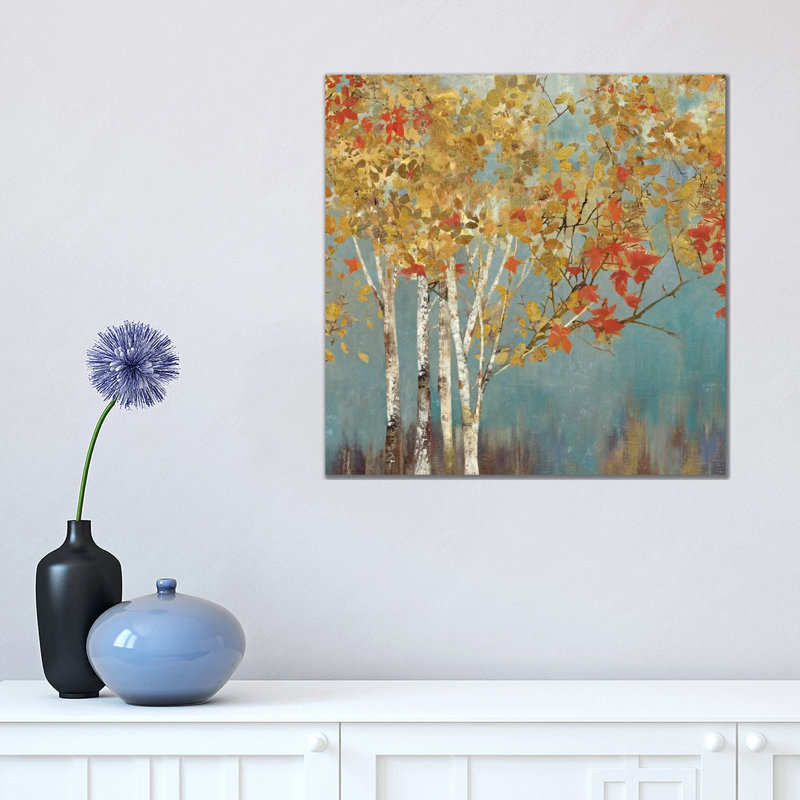 First Moment II 1 Piece Painting on Canvas, 45.72 cm H x 45.72 cm W x 1.91 cm D, Wrapped Canvas