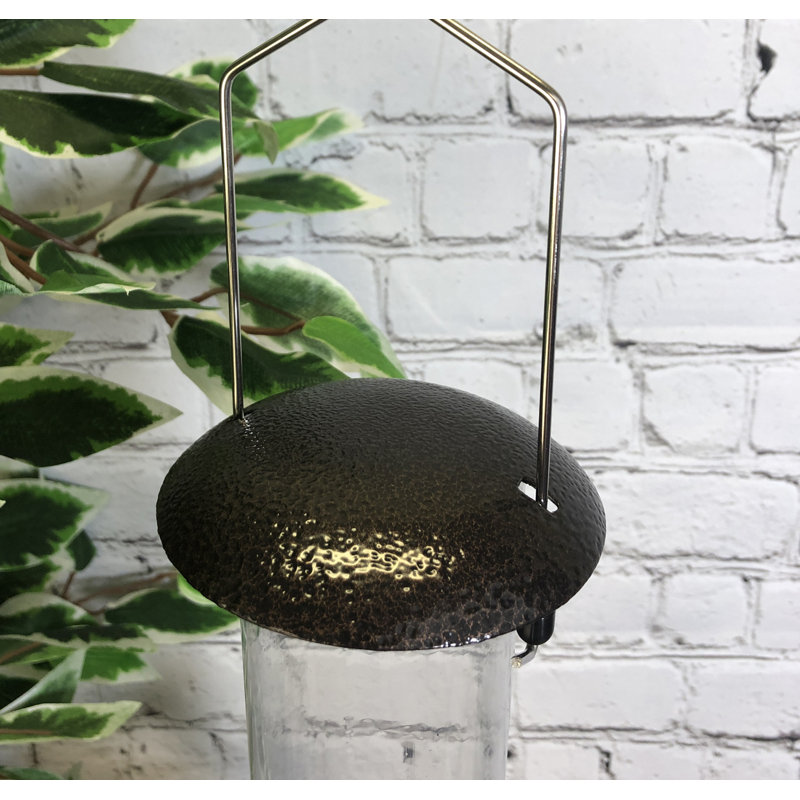 Elysee Metal Hanging Tube Bird Feeder