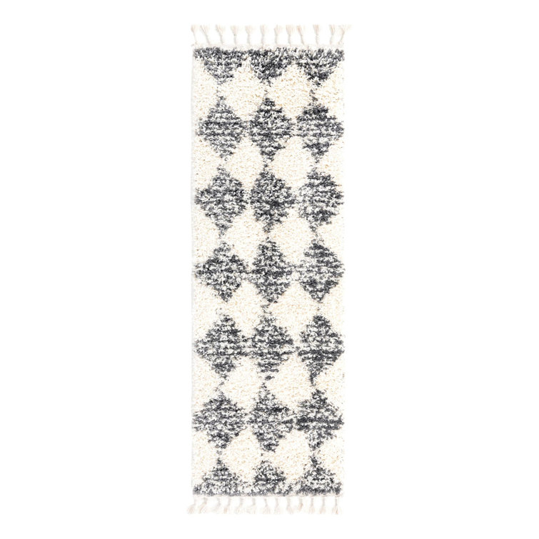 Serenity Shag Geometric Indoor Rug