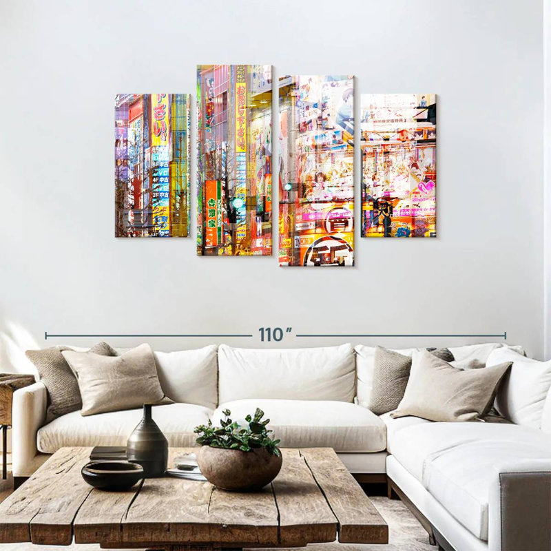 Sireci Akihabara Manga, 48" H x 75" W