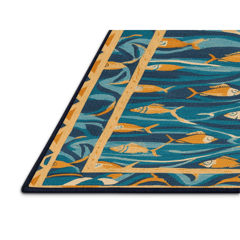  Tapis hawaïen lavable, Carré 7 pi