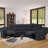 Akul 107.5" Wide Reclining Corner Sectional-1755135798
