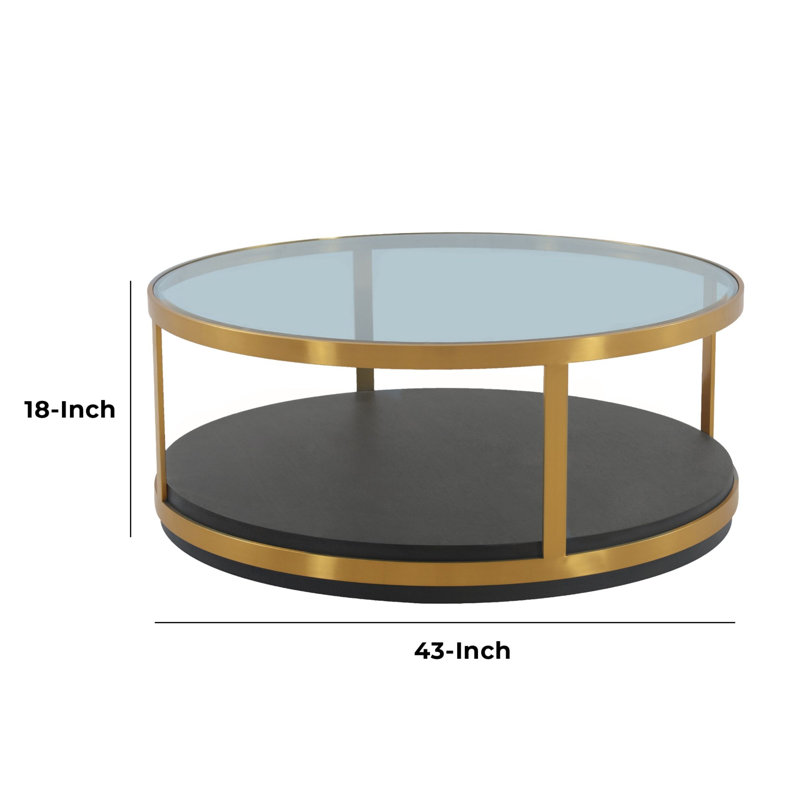 Gelston Coffee Table, Brown