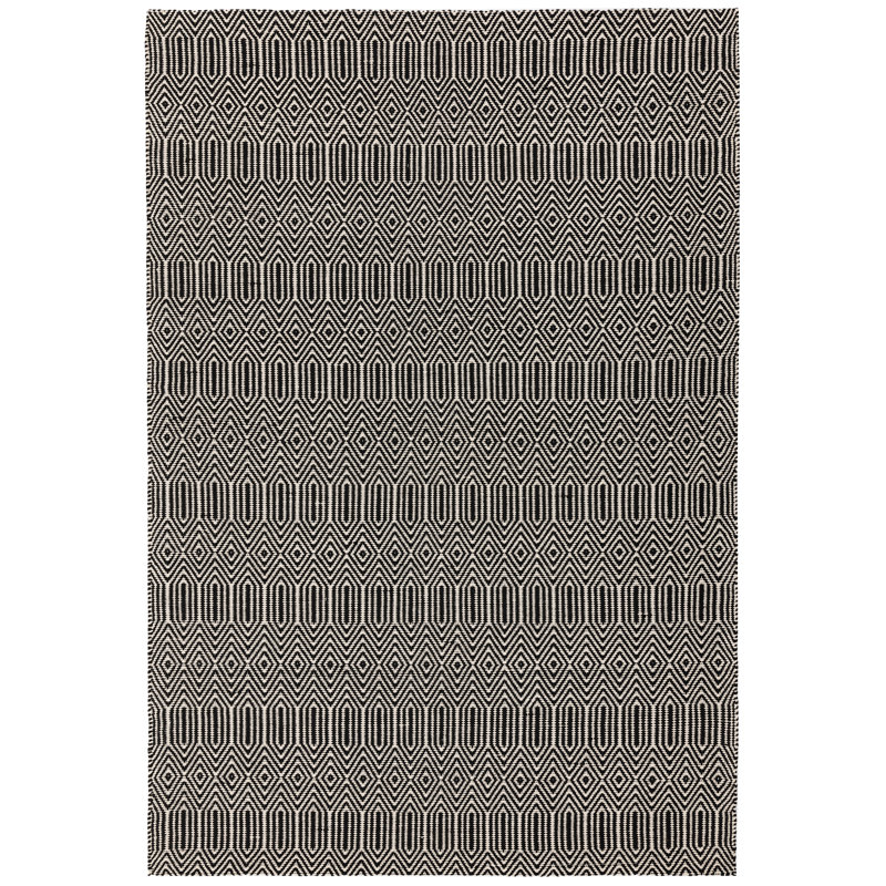 Aailyah Geometric Flatweave Area Rug, Rectangle 120 x 170cm