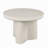 Joane Light Gray High Gloss End Table