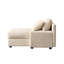 Lit de jour rembourré en tissu Rushabh-774876715