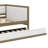 Full Size Upholstered Daybed With Smooth - Pull Out Trundle