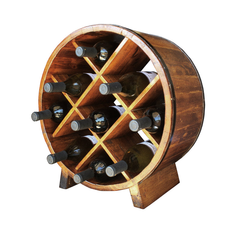 Sectionnelle 9 bouteille casier à vin sur table