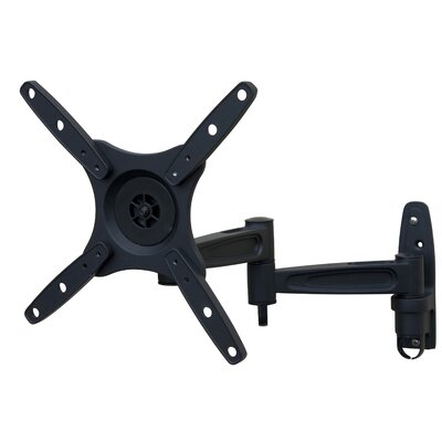 Mount-It! Full Motion TV & Computer Monitor Wall Mount Fits 23 to 42 Inch LCD LED Displays, Black -  MI-455