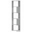 Corner Bookcase 5-Tier 50X50 Cm Engineered Wood-1635907786-1635907790