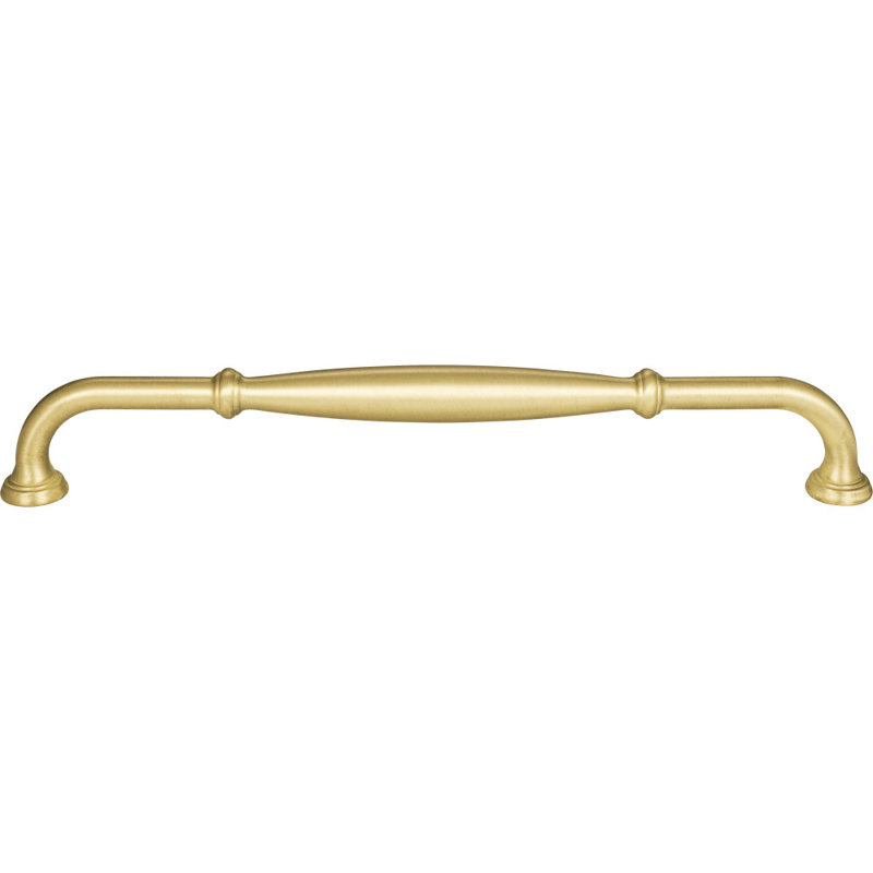 Tiffany Bar Pull, Brushed Gold, 3 3/4"