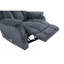 Fauteuil inclinable manuel pivotant Calgary, ardoise