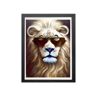 Cool Lion - No Frame Print