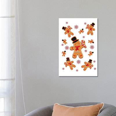 Gingerbread Wall Art - Wall Art Print - Wrapped Canvas