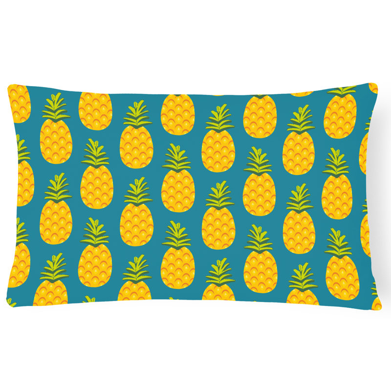 Coussin Pineapple, Bleu sarcelle