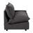Upholstered Modern Linen Fabric One-Armed Chair-122850632