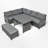 Wicker - Person Patio Conversation Set-1141483120-1141483135