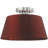 Fabric Semi Flush Mount