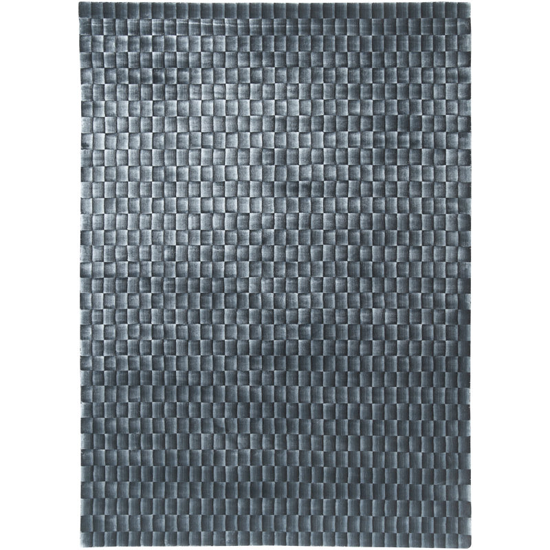 Tapis gris super doux, Rectangle 5 pi x 7 pi