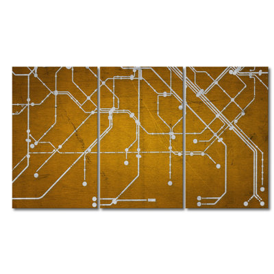 3 Piece Wrapped Canvas Print