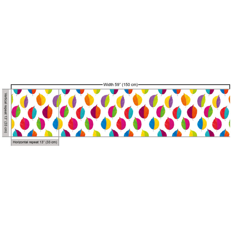 Orndorff Colours Leaves Fall Season Fabric