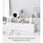 Yamazaki Home Slim Storage Box, Steel And Wood
