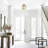 Gwinnett Glass Semi Flush Mount