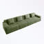 Canapé 4 places sans siège avec assise profonde et coussins décoratifs-118136050